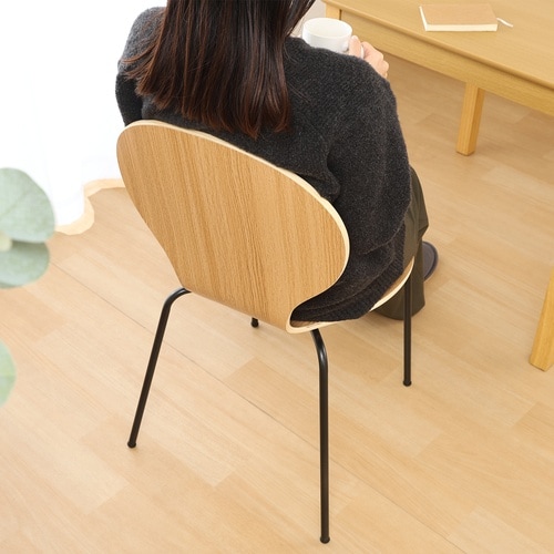 エピチェアー ブラックフレーム OAK 2脚