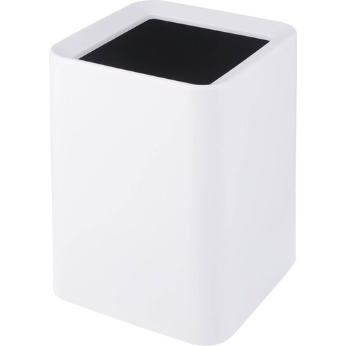 袋が隠せるゴミ箱 角形 11L WH 6個