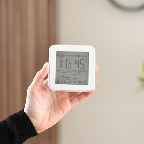 電波デジタル温湿度計 6個