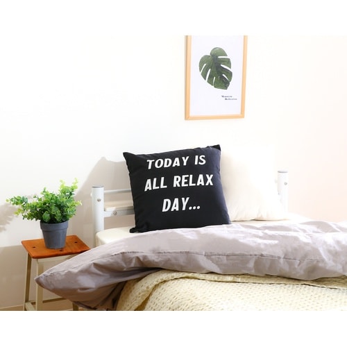 クッションカバー 45*45 RELAX 6個