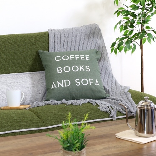 クッションカバー 45*45 COFFEE 6個