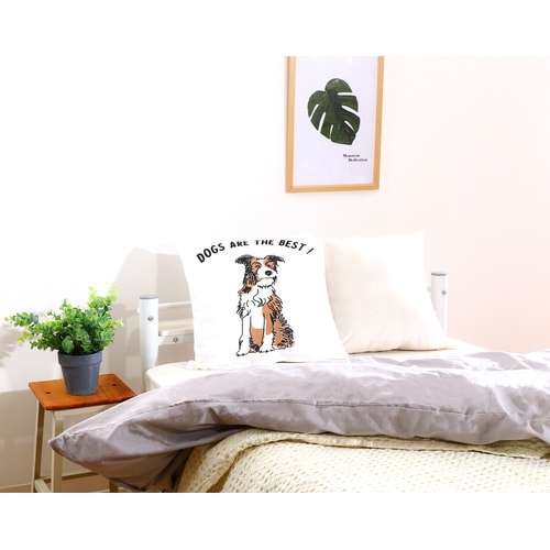 クッションカバー DOGS ARE BEST 6個