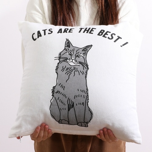 クッションカバーCATS ARE BEST 6個