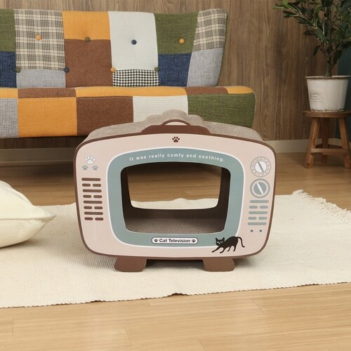 猫の爪とぎ テレビ(68128) 2個