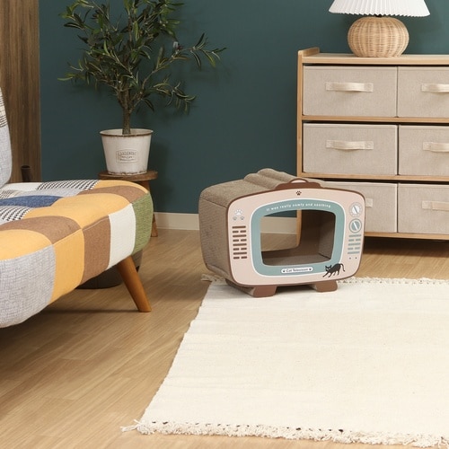 猫の爪とぎ テレビ(68128) 2個