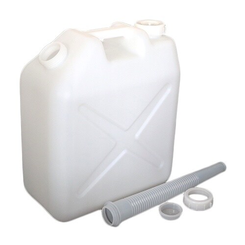 平角缶2ヶ口 ノズル付 20L