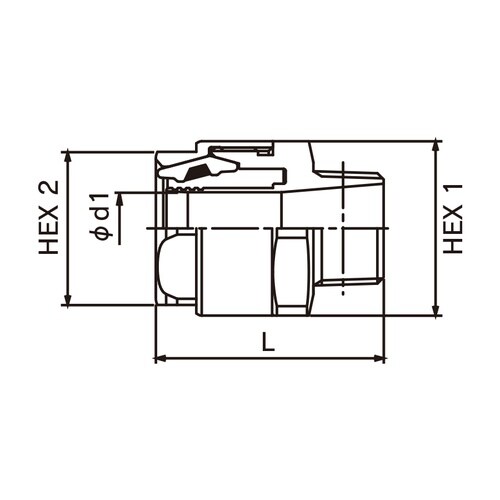 トヨコネクタ TC3−B12−R3/8