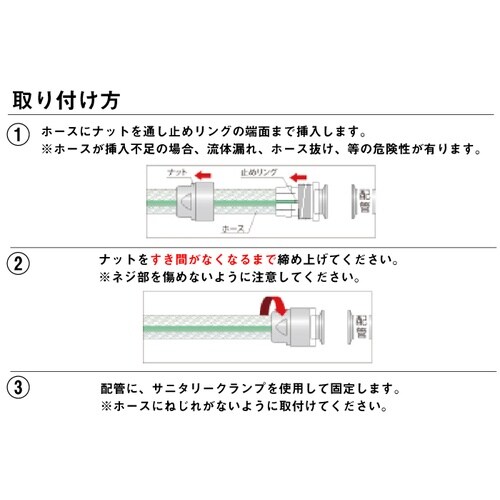 トヨコネクタF TCFS交換用PVDFねじ TCF