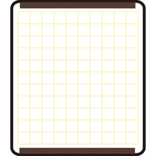 発表ボード 両面暗線入り(5枚組)