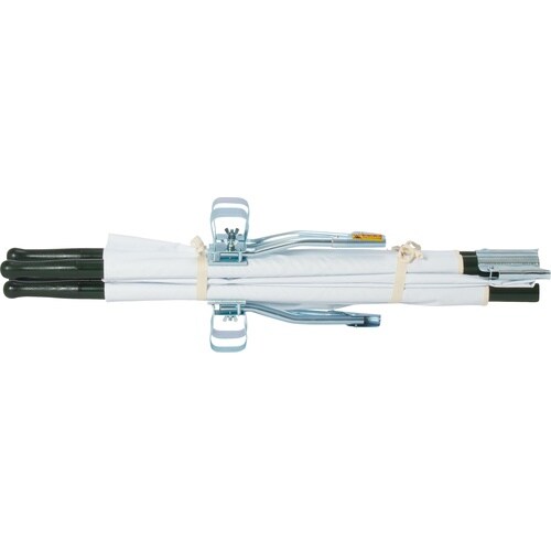 4ッ折担架 スチール製