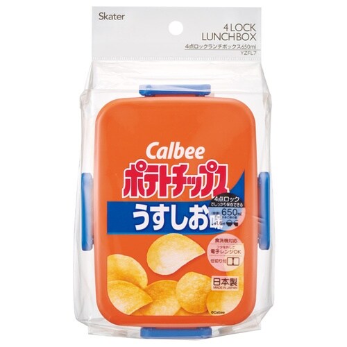 弁当箱 1段 650ml ポテチうすしお味