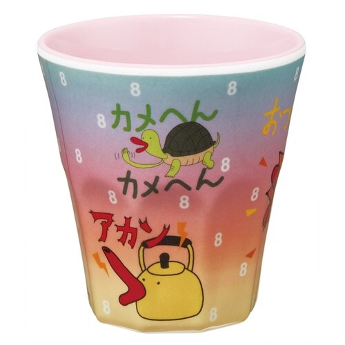 メラミンタンブラー ハチエモンスタンプ B