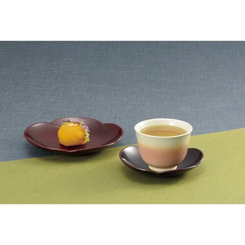 茶托 4.0 梅型茶托 溜