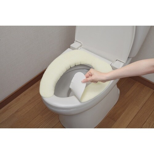 便座シート 厚手タイプ アイボリー