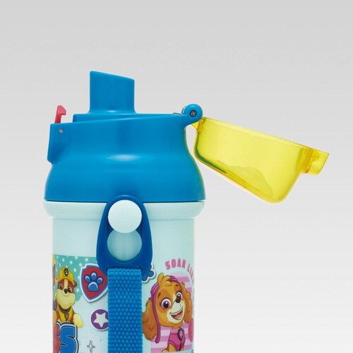 水筒 直飲プラワンタッチボトル パウパト