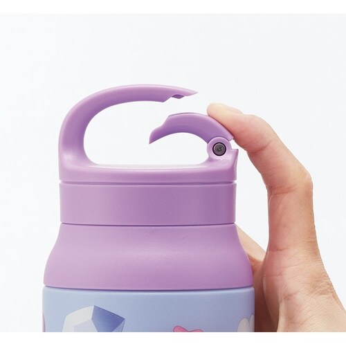 水筒 600ml カラビナハンドルステンレスボトル