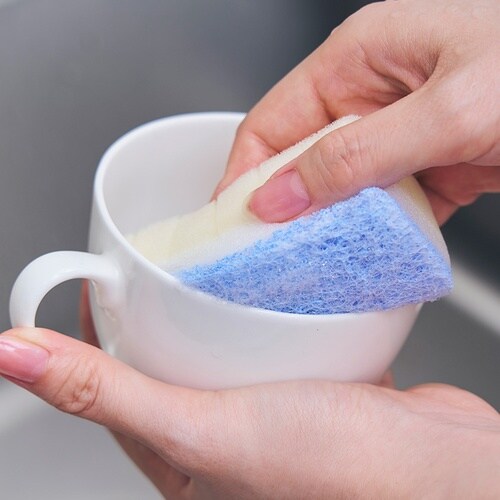 キッチンスポンジ 泡だつスポンジミニソフト2P