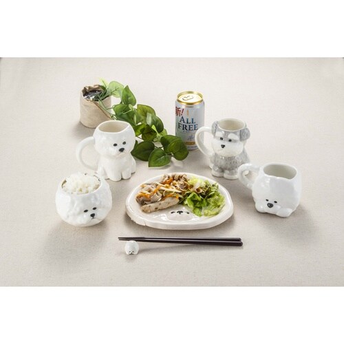 陶器 ビションフリーゼ お茶碗