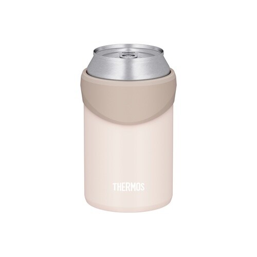 保冷缶ホルダー 350ml ベージュピンク