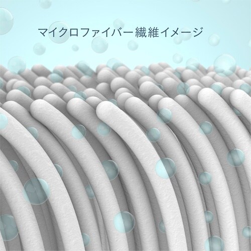 カラリミオ 毎日使える吸水バスマット グレー