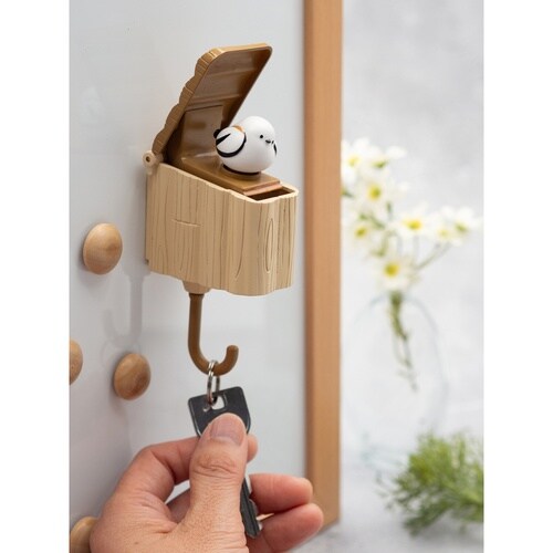 トリの巣 キーフック シマエナガ