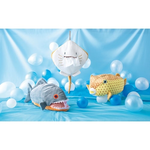 ティッシュケース ハコフグ