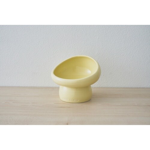 ペット 鼻ぺちゃFood bowl レモン