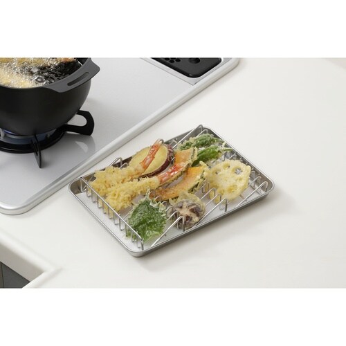 燕三 油が切れやすいバットあみ&トレーセット