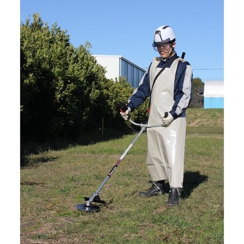 ワークエプロン 虫わけ草刈り用簡易エプロン 3枚入