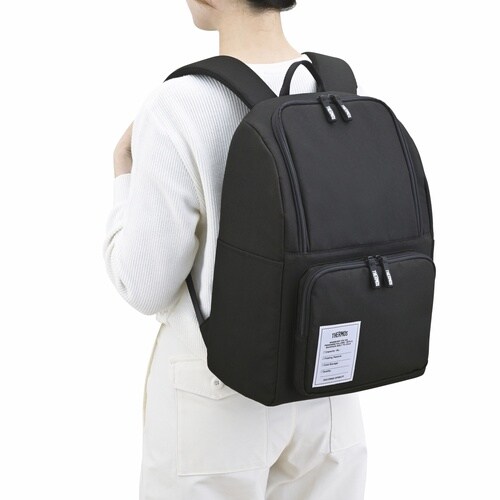 保冷バックパック 16L オールブラック