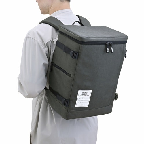 保冷バックパック 25L ダークグレー