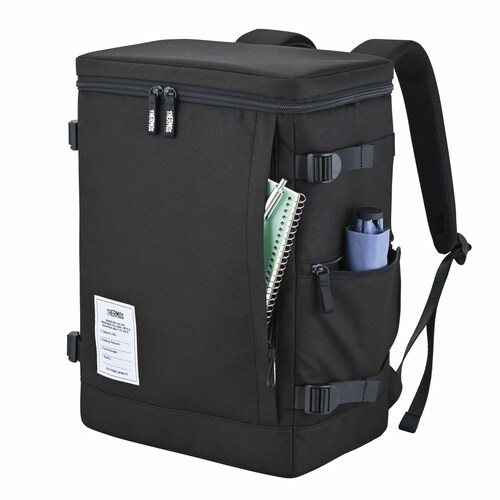保冷バックパック 25L オールブラック