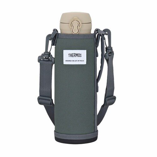 マイボトルポーチ 水筒カバー 750ml グレー