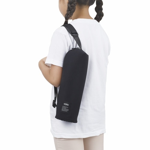 保冷マイボトルポーチ 350ml ブラック