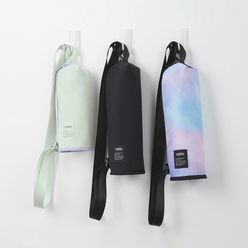 保冷マイボトルポーチ 350ml ブラック