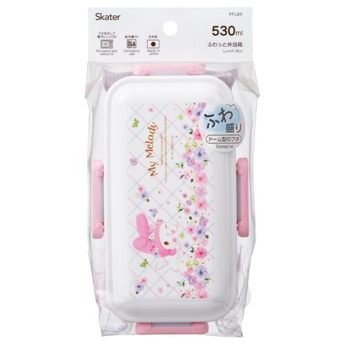 ふわっと盛れる弁当箱 MMパステル水彩花柄