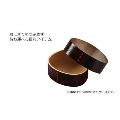 わっぱおにぎりケース 猫波
