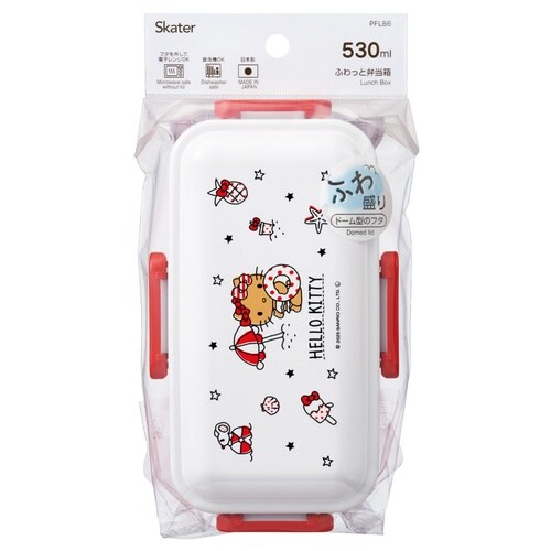 ふわっと盛れる弁当箱 530ml ハローキティ