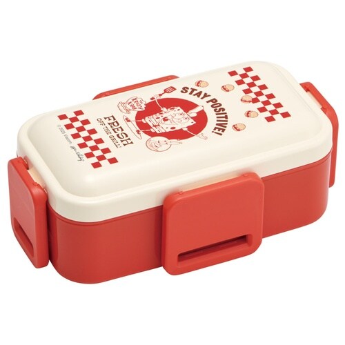 2段ふわっと盛れる弁当箱 600ml スポンジボブ