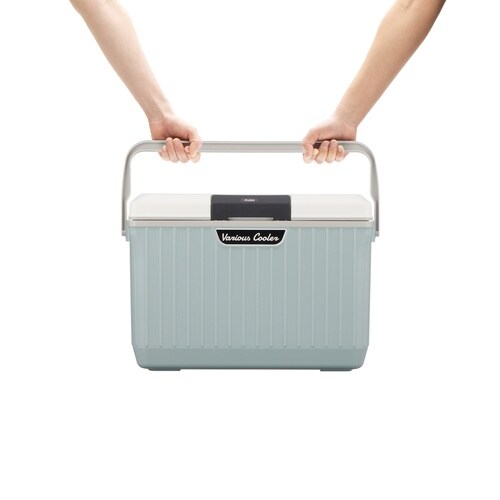 クーラーボックス 17L ホワイト×ミントグリーン