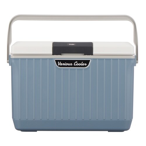 クーラーボックス 17L ホワイト×ブルーグレー
