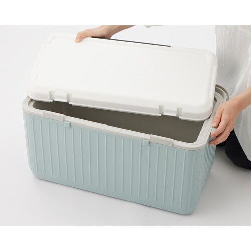 クーラーボックス 24L ホワイト×ミントグリーン