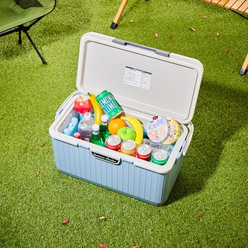 クーラーボックス 24L ホワイト×ブルーグレー