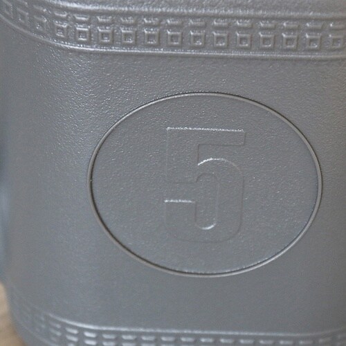 プラスチックジョーロ 5L グレー