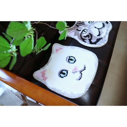 椅子用 チェアパッド Melu Cat シロ