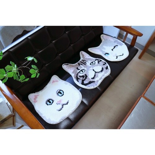 椅子用 チェアパッド Melu Cat トラ