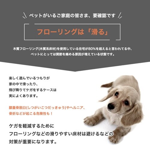 ペット用廊下敷シート ホワイト