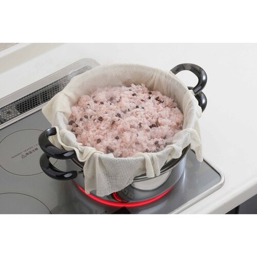 IH対応 ステンレス二段蒸し器 26cm