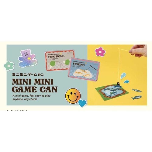 おもちゃ ミニミニゲーム缶 フィッシング