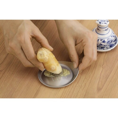 手のひらに収まる薬味おろし